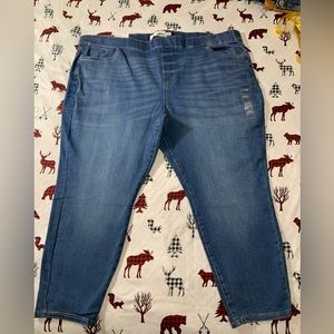 Womens Plus Size 28W (4X) Short Sonoma Jeggings